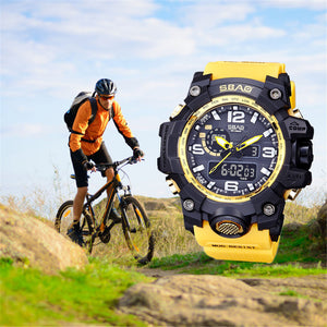 AO  Watch LED Men Waterproof Sports Watches Shock Digital Electronic