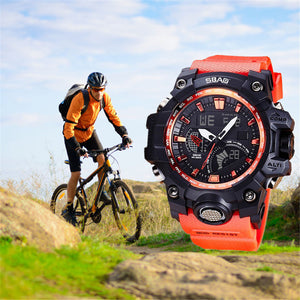 AO  Watch LED Men Waterproof Sports Watches Shock Digital Electronic