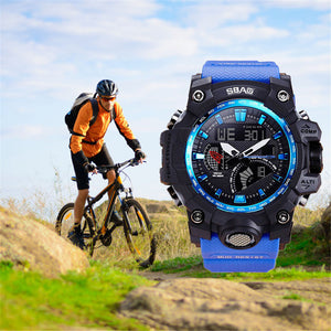 AO  Watch LED Men Waterproof Sports Watches Shock Digital Electronic